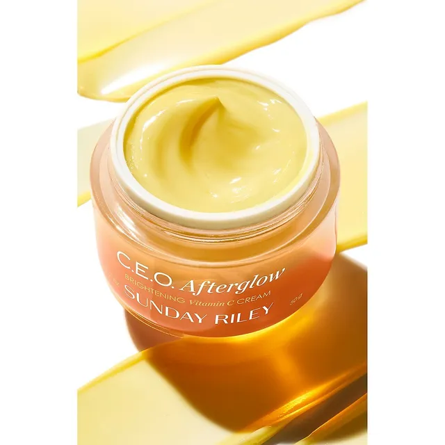 Sunday Riley C.E.O. Afterglow Brightening Vitamin C Moisturizer 5 Sunday Riley C.E.O. Afterglow Brightening Vitamin C Moisturizer - Image 3