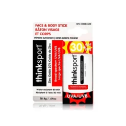 Mineral-Based 30+ Sunscreen Stick