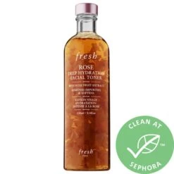Fresh Rose & Hyaluronic Acid Deep Hydration Toner 8.4 Oz/ 250 ML