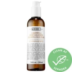 Kiehl's Since 1851 Calendula Deep Clean Foaming Face Wash 7.7 Oz/ 230 Ml