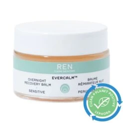 REN Clean Skincare Evercalm™ Overnight Recovery Balm 1.02 Oz/ 30 ML