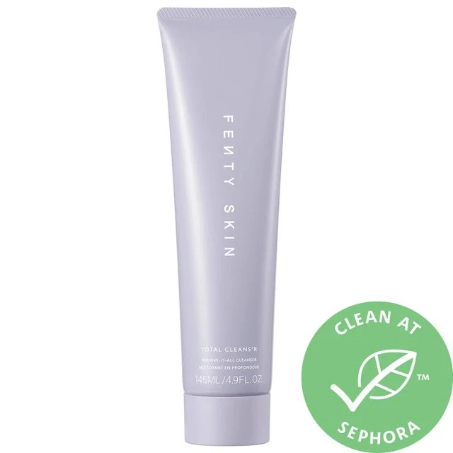 Fenty Skin Total Cleans'r Remove-It-All Cleanser With Barbados Cherry 4.9 Oz/ 145 ML 3 Fenty Skin Total Cleans'r Remove-It-All Cleanser With Barbados Cherry 4.9 Oz/ 145 ML