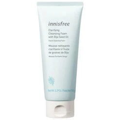 Innisfree Clarifying Cleansing Foam With Bija Seed Oil 5.07 Oz/ 150 ML
