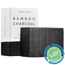 Herbivore Bamboo Charcoal Detoxifying Soap Bar 4 Oz/ 113 G