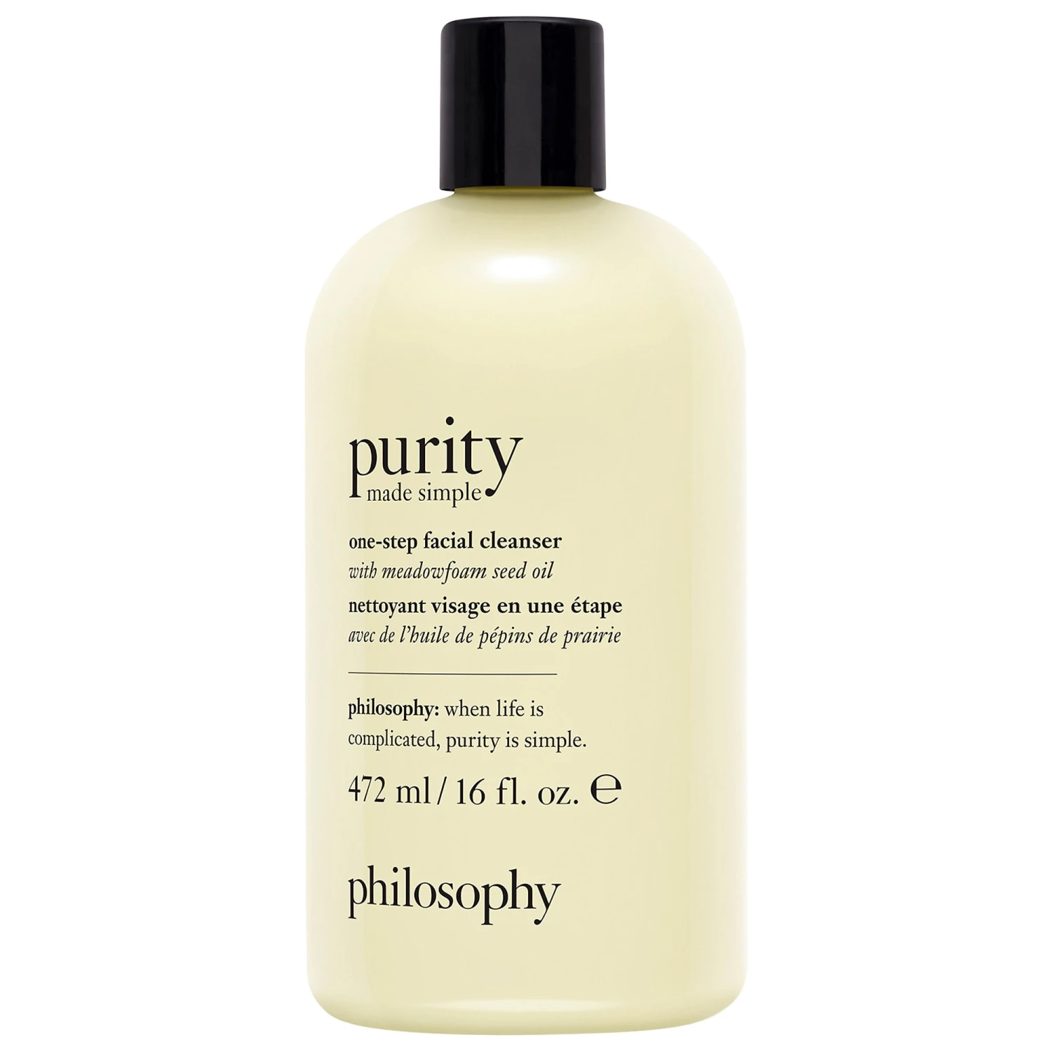 Philosophy Purity Made Simple Cleanser 16 Oz/ 472 ML 3 Philosophy Purity Made Simple Cleanser 16 Oz/ 472 ML