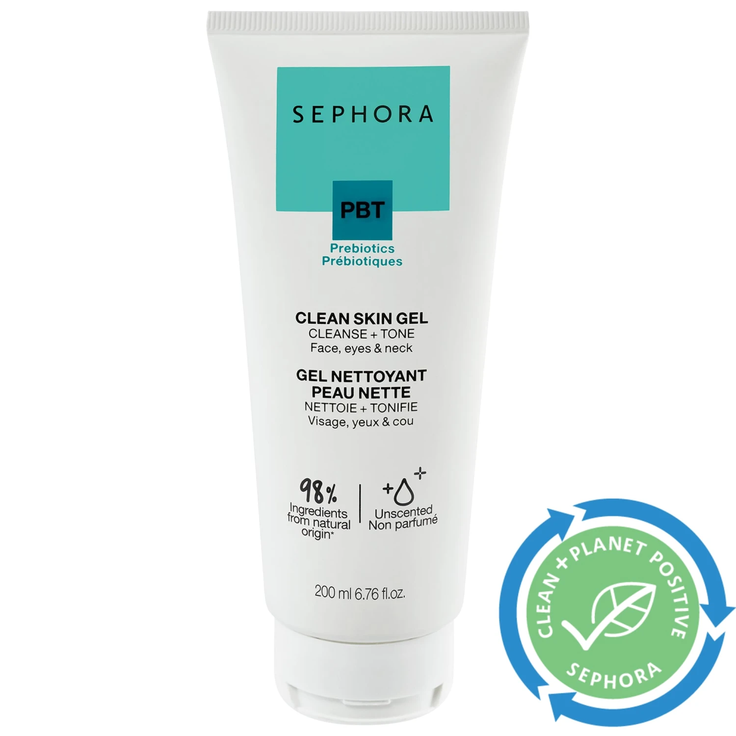 SEPHORA COLLECTION Clean Skin Gel Cleanser With Prebiotics Ml 4 SEPHORA COLLECTION Clean Skin Gel Cleanser With Prebiotics Ml - Image 2