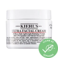 Kiehl's Since 1851 Ultra Facial Moisturizing Cream With Squalane 1.7 Oz / 50 ML
