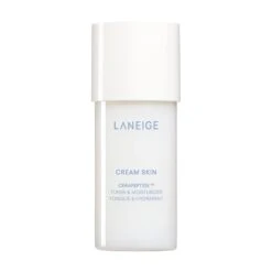 LANEIGE Mini Cream Skin Refillable Toner & Moisturizer With Ceramides And Peptides 1.69 Oz / 50 Ml