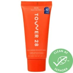 Tower 28 Beauty SOS Daily Skin Barrier Redness Recovery Moisturizer 1.86 Oz / 52.73 G